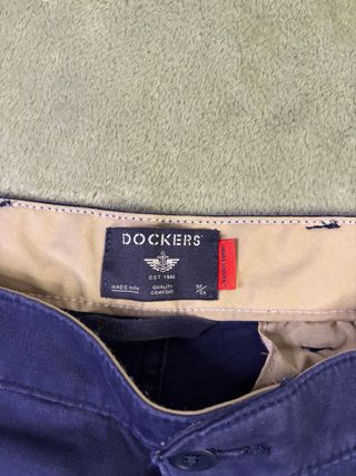 Pantalones Dockers Azul Marino