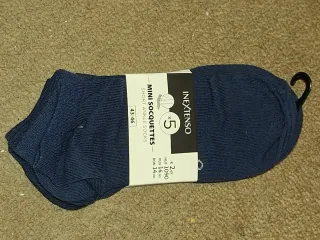 5 pares calcetines tobilleros INEXTENSO 43-46