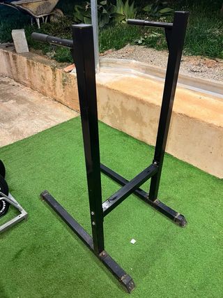 Paralelas de fondos / dips / barras calistenia