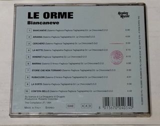 CD Le Orme - Biancaneve 1994