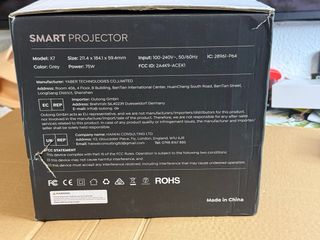 Proyector TOPTRO X7 Multimedia
