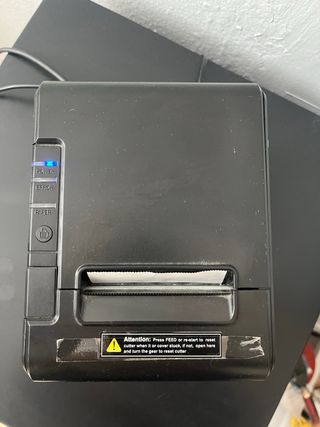 Tiquetera con cajón