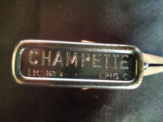 Mechero Champette Antiguo Vintage No 3