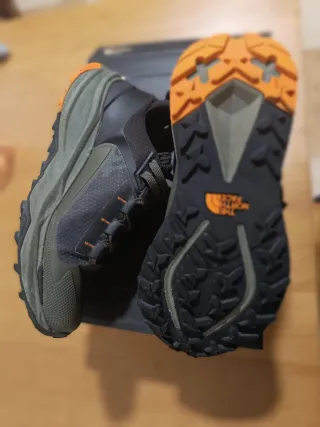 Zapatillas The North Face Verde y Naranja