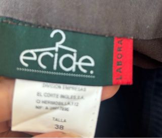 4 Pantalones de Trabajo Marrones 36-38