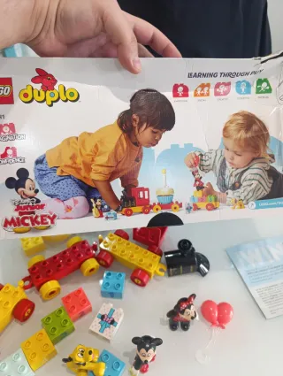 LEGO Duplo Mickey & Minnie Tren Cumpleaños