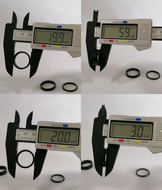 Anillos Acero Inoxidable Negros