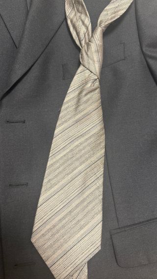 2 Corbatas Macson Beige y Gris