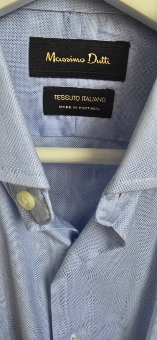 Camisa "Massimo Dutti" Slim Fit - Tessuto Italiano