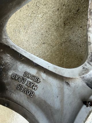 Llantas 16' 4x100 Originales Rover