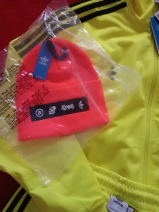 Chándal Adidas Amarillo Talla M
