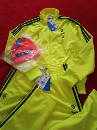 Chándal Adidas Amarillo Talla M