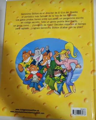 3 libros de Geronimo Stilton- Tapa dura