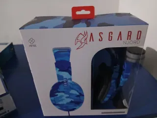 Auriculares FR-TEC NJÖRD Camuflaje Azul