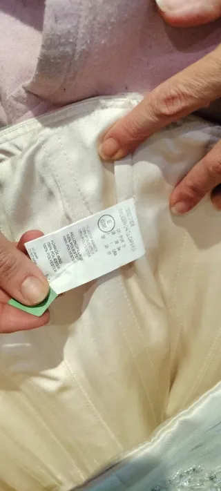 Vestido de Novia Blanco con Pedrería