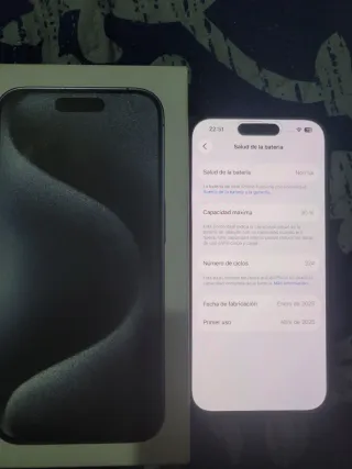 iPhone 15 Pro 128GB Azul