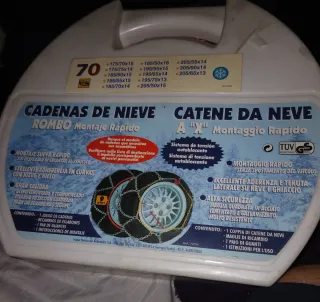 Cadenas de Nieve Rombo X Montaje Rápido