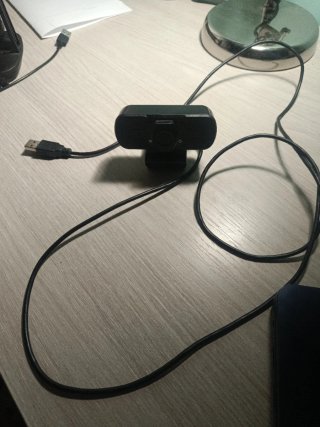 Webcam HD Negra