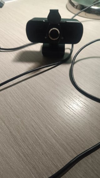 Webcam HD Negra