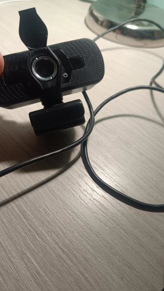 Webcam HD Negra