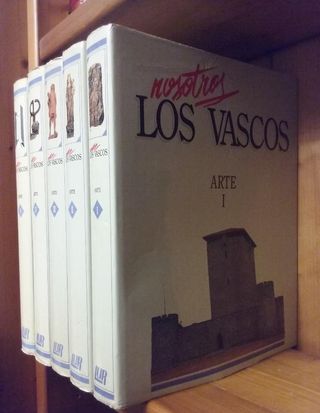 NOSOTROS LOS VASCOS, ARTE, 5 TOMOS, OBRA COMPLETA