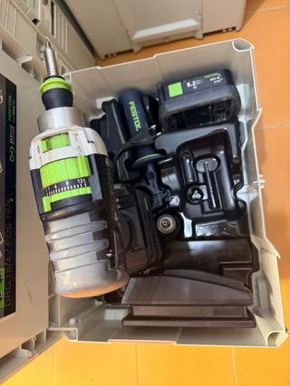 Conjunto  2 Taladros Festool PDC 18/4 Li-Ion