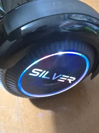 Hoverboard Silver Black com Bluetooth