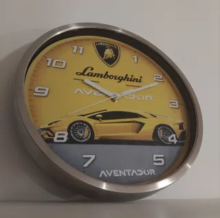 Relógio de Parede Lamborghini Aventador