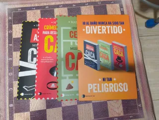 Pack 3 libros para "Mientras haces caca"