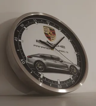 Relógio de Parede Porsche Panamera Turbo S