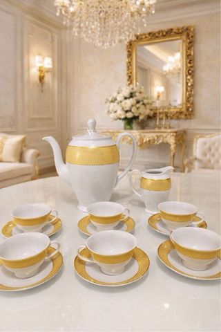 Servizio Caffè Rosenthal Siam Gold Yellow