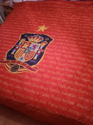 Colcha Edredón Selección Española Fútbol