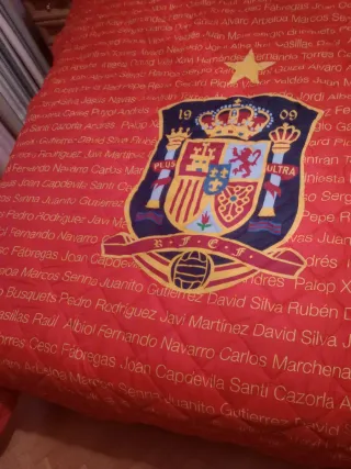 Colcha Edredón Selección Española Fútbol