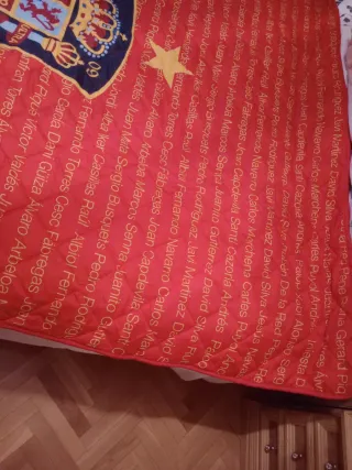 Colcha Edredón Selección Española Fútbol