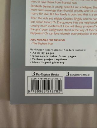 Pride and prejudice B1