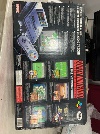 Super Nintendo PAL Version Completo