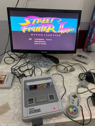 Super Nintendo PAL Version Completo