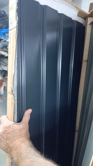 Caseta Jardín Metálica Marrón Sin Estrenar