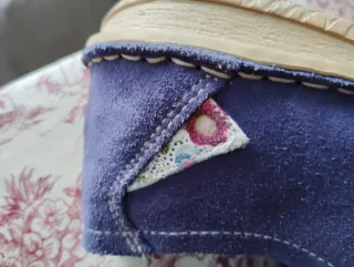 Zapatos On Foot ante azulina