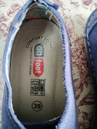 Zapatos On Foot ante azulina