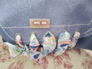 Zapatos On Foot ante azulina