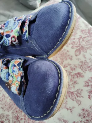 Zapatos On Foot ante azulina