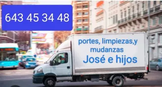mudanzas y limpiezas de naves,pisos, locales etc.