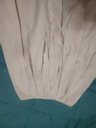 Faldón Fallero Talla 42 blanco