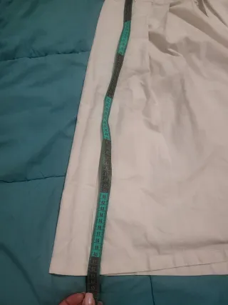 Faldón Fallero Talla 42 blanco