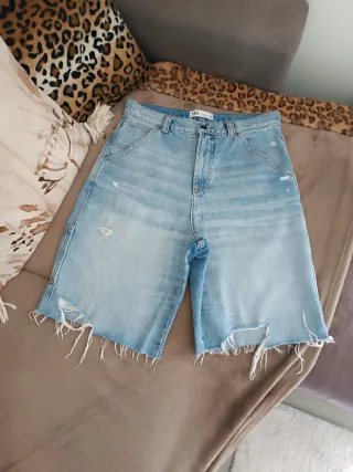 Bermuda jeans donna Zara