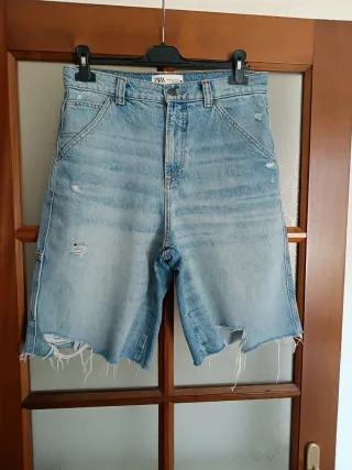 Bermuda jeans donna Zara