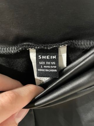 Mallas efecto piel negras