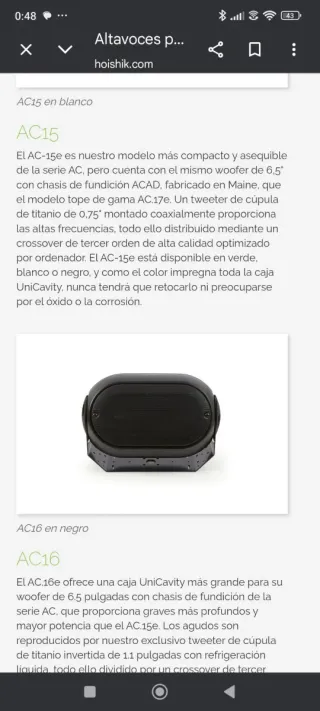 TERRA ALTAVOCES PARA EXTERIORES  ALTA GAMA.