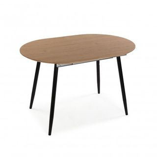 Mesa Comedor Extensible Doinyo Madera Negra